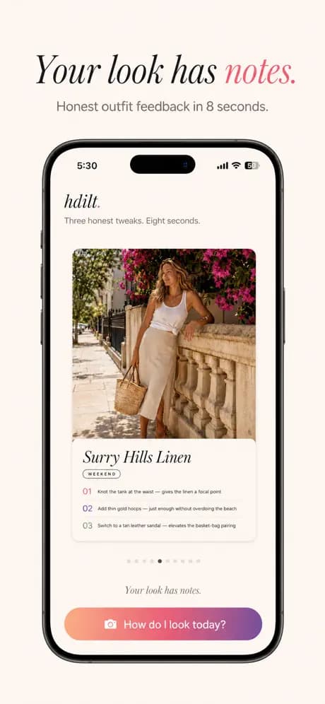 Your look has notes — Surry Hills Linen verdict with three tweaks